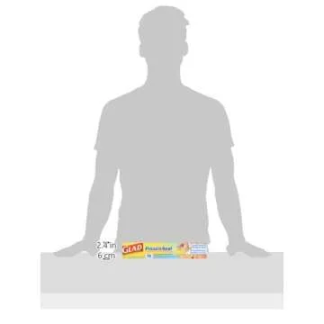 Glad Press'N Seal Plastic Food Wrap, 70 Square Foot Roll (Package May Vary)