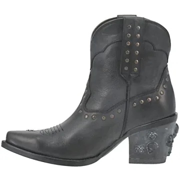 Dingo Women's Trick R Treat Black Western Booties