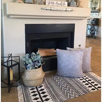 Stylish USTIDE Moroccan Cotton Rug - Boho Home Decor