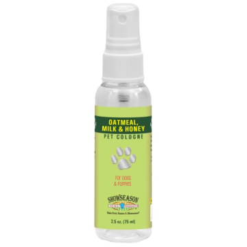 Showseason Oatmeal, Milk & Honey Pet Cologne for Dogs | 2.5 oz | Cruelty-Free, Long-Lasting