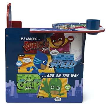 Delta Children PJ Masks Chair Desk with Storage Bin