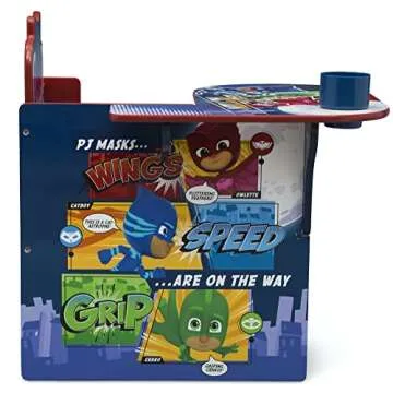 Delta Children PJ Masks Chair Desk with Storage Bin