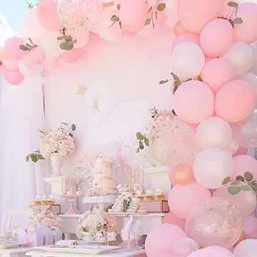 PartyWoo Pink Balloons Set for Every Celebration