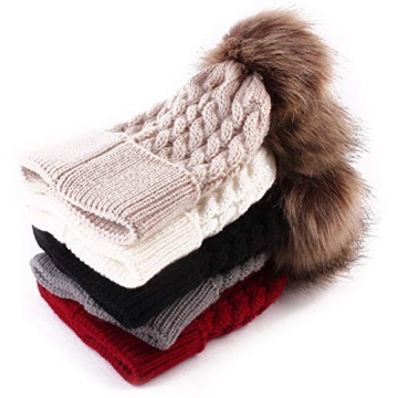 oebnopo Baby Winter Knit Hat for Infants and Toddlers
