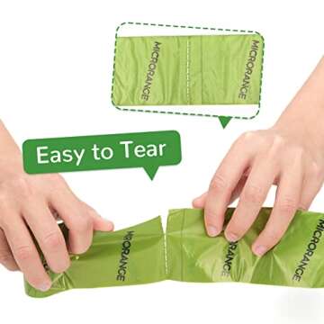 MICRORANGE Dog Poop Bags - 135 Count Leakproof Bags