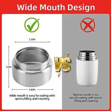 Bento Lunch Box for Kids With 8oz Soup Thermo,Leak-proof Lunch Containers with 4 Compartment,Thermo Food Jar, Food Containers for School(Vermilion)