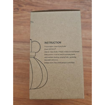 Elegant Glass Plant Mister for Indoor and Outdoor Use