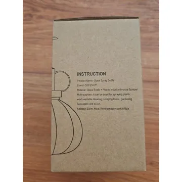 Elegant Glass Plant Mister for Indoor and Outdoor Use