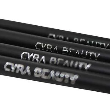 Cyra Eye Shadow Blending Brush Set – Eye Shadow Blending and Shading Kit (4 Pack)