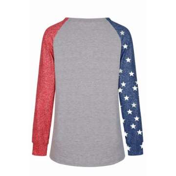 america sweatshirt women american flag sweatshirts for women red white blue sweatshirt fourth of july sweatshirts usa long sleeve shirts fourth of july sweatshirt 4th of july sweater for women