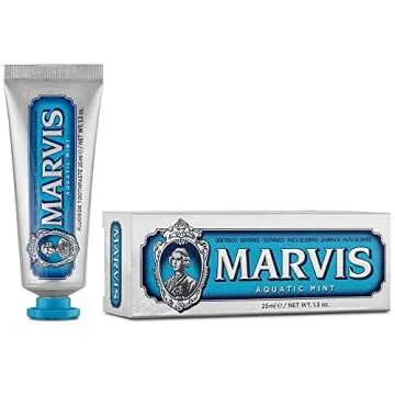 Marvis Aquatic Mint Toothpaste: Luxury Oral Care