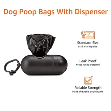Amazon Basics Leak Proof Dog Poop Bags 900 Count