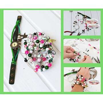 Anezus 12 Rolls Jewelry Wire Craft Wire Tarnish Resistant Beading Wire for Jewelry Making Supplies