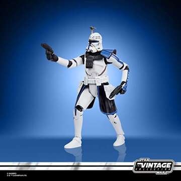 STAR WARS The Vintage Collection Captain Rex Toy, 3.75-Inch-Scale The Clone Wars Action Figure, Toys for Kids Ages 4 and Up