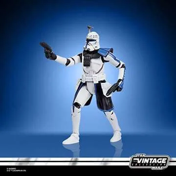 STAR WARS The Vintage Collection Captain Rex Toy, 3.75-Inch-Scale The Clone Wars Action Figure, Toys for Kids Ages 4 and Up