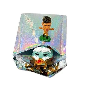 Holographic Bubble Mailers for Eye-Catching Shipping Solutions