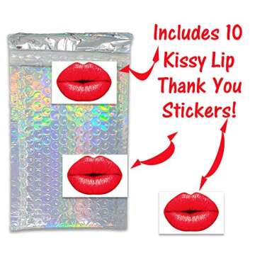 Holographic Bubble Mailers for Eye-Catching Shipping Solutions