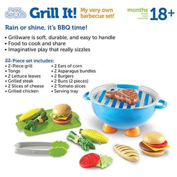 Learning Resources Grill It! Barbecue Set for Toddlers