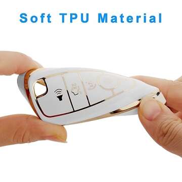 XIYANG TRADE Ford Key Fob Cover with Keychain