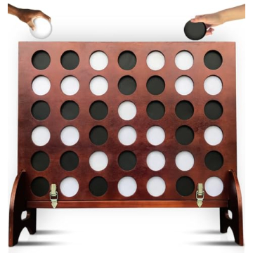 Giant Four in a Row Game - Eco-Friendly Fun for All Ages