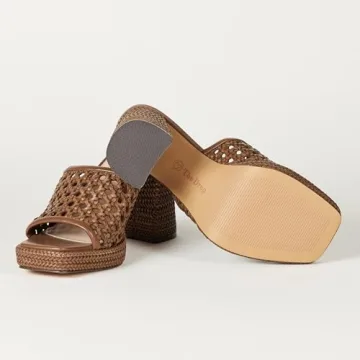 The Drop Women's Fia Woven Platform Sandal