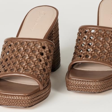 The Drop Women's Fia Woven Platform Sandal