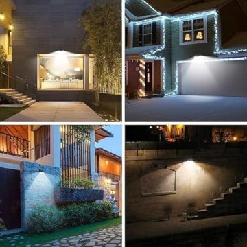 Aootek Solar Motion Sensor Lights Bright Waterproof Design