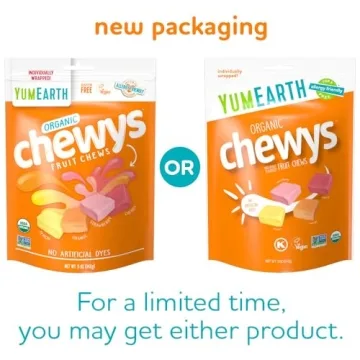 YumEarth Organic Chewys - Gluten Free & Allergy Friendly
