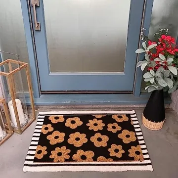 Funny Coir Doormat with PVC Backing for Entryway Style