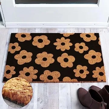 Funny Coir Doormat with PVC Backing for Entryway Style
