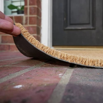 Funny Coir Doormat with PVC Backing for Entryway Style