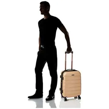 Rockland Melbourne Hardside Expandable 20-Inch Carry-On