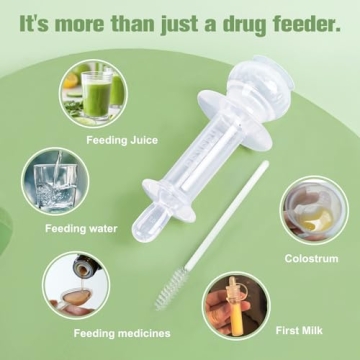 Haakaa Baby Medicine Dispenser for Safe Liquid Administration