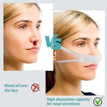 Patelai Elastic Nose Bandage for Post-Surgery Recovery