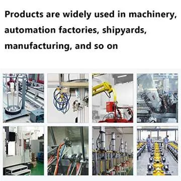 Quickun Pneumatic Tubing 1/8" PU Tube 32.8ft Air Hose