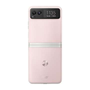 Motorola razr | 2023 | Unlocked | Made for US 8/128 | 32MP Camera | Cherry Blossom, 73.95 x 170.82 x 7.35mm