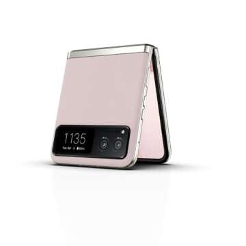 Motorola razr | 2023 | Unlocked | Made for US 8/128 | 32MP Camera | Cherry Blossom, 73.95 x 170.82 x 7.35mm