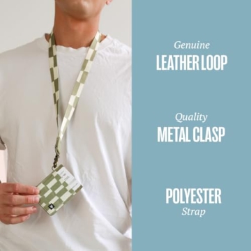 Versatile Thread Wallets Lanyards for ID Badges and Keys