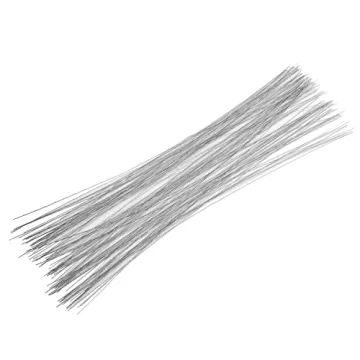 100 Pcs Silver Floral Wire 26 Gauge for Crafting, Bouquets, and Wreath Making