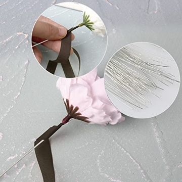 Floral Wire 26 Gauge - 100 Pcs for Crafting & Arranging