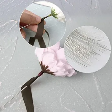 Floral Wire 26 Gauge - 100 Pcs for Crafting & Arranging