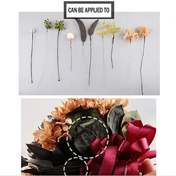 Floral Wire 26 Gauge - 100 Pcs for Crafting & Arranging