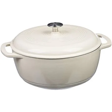 Amazon Enameled Cast Iron Dutch Oven and Skillet Set