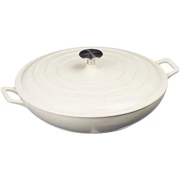 Amazon Enameled Cast Iron Dutch Oven and Skillet Set