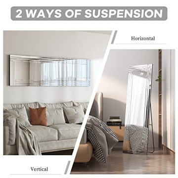 GOAND Full Length Floor Mirror - 60x18 Elegant Mirror