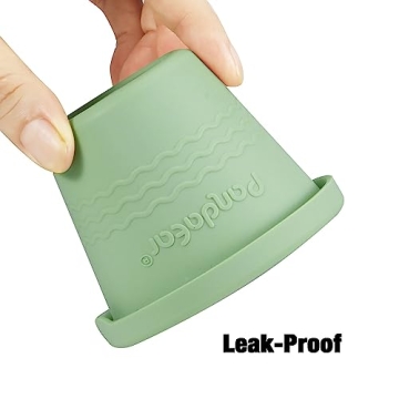 PandaEar Silicone Baby Food Storage Containers - 12 Pack