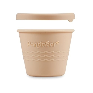 PandaEar Silicone Baby Food Storage Containers - 12 Pack