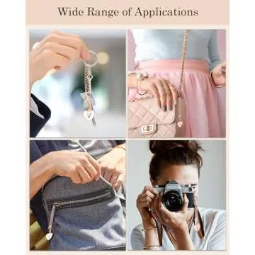 OriJoy Letter Accessories for Stanley Cup, 2PCS Name ID Letter Handle for Stanley/Simple Modern Tumbler, Heart Shape Initial Identification （V）