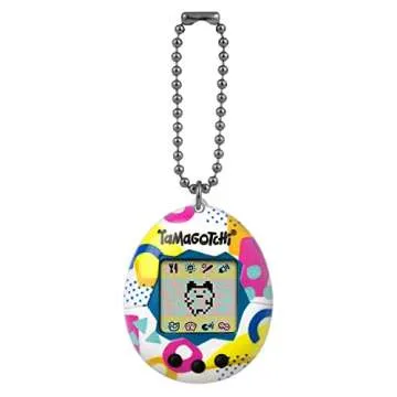 Tamagotchi Original - Memphis Style - Nostalgic Virtual Pet Experience