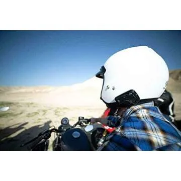 Cardo FRC4P001 - FREECOM 4 Plus Motorcycle 4-Way Bluetooth Communication System Headset - Black, Single Pack